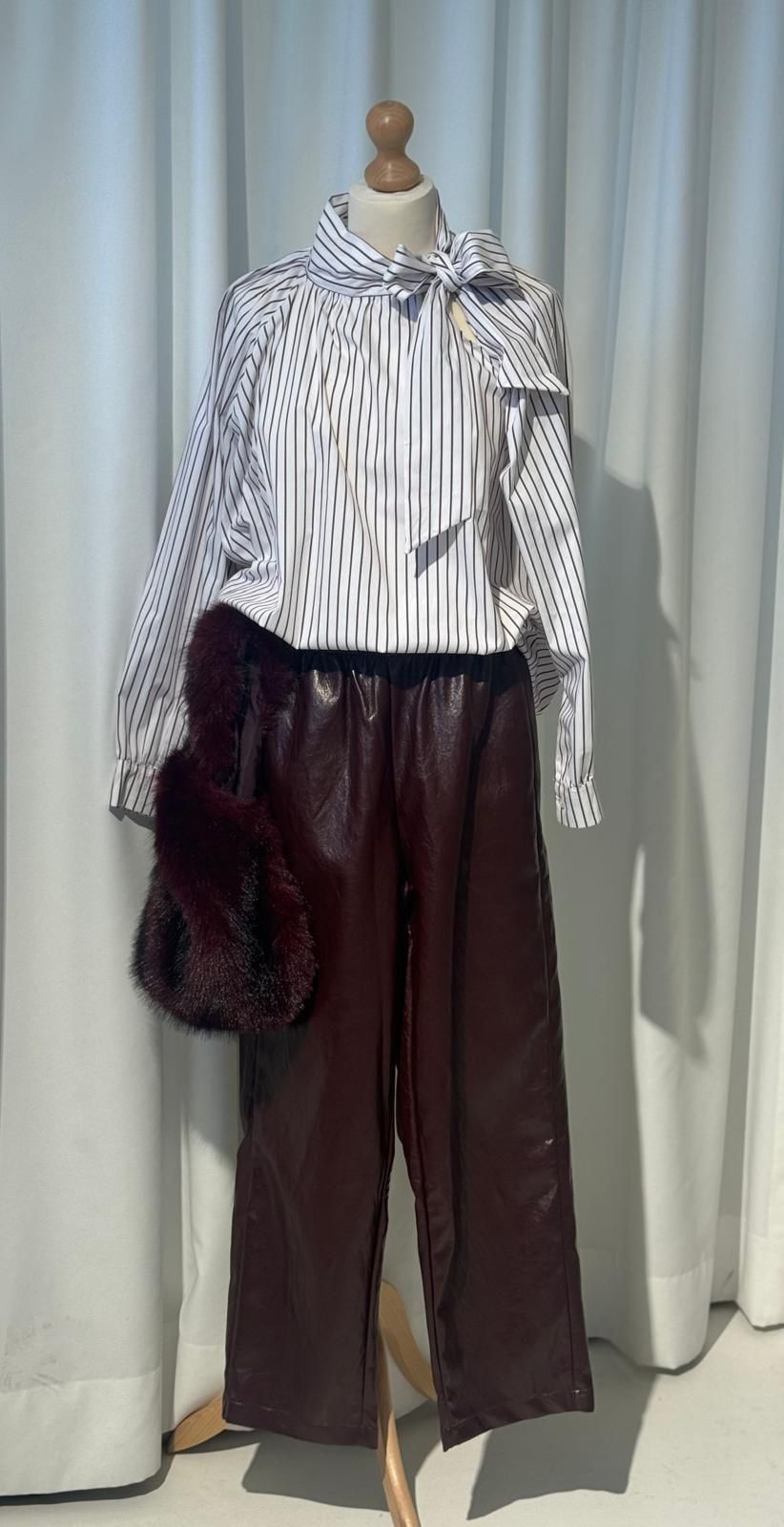 PANTS ANNABEL LEATHER W25