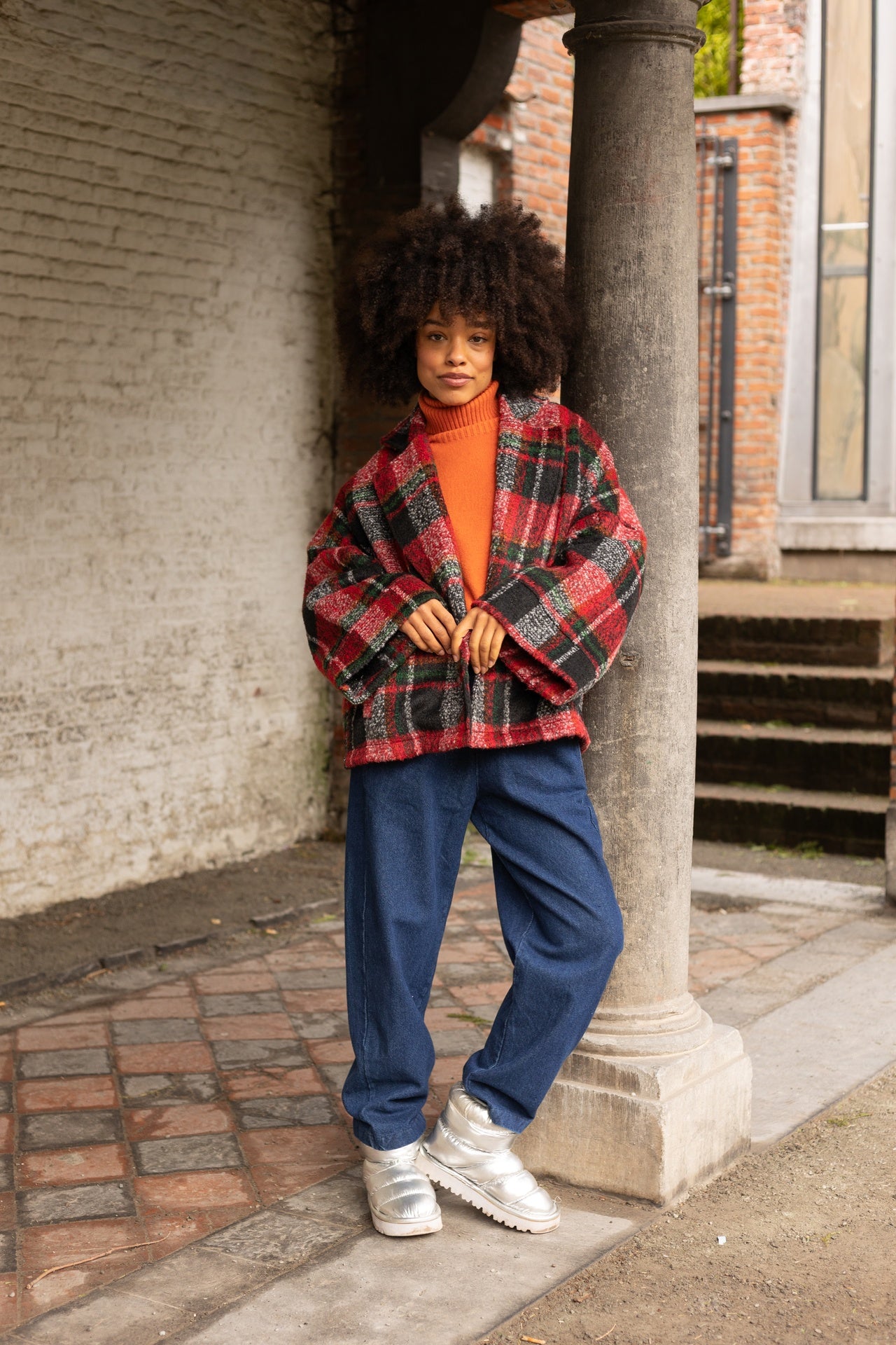 VEST LENNY RED/GREEN W25